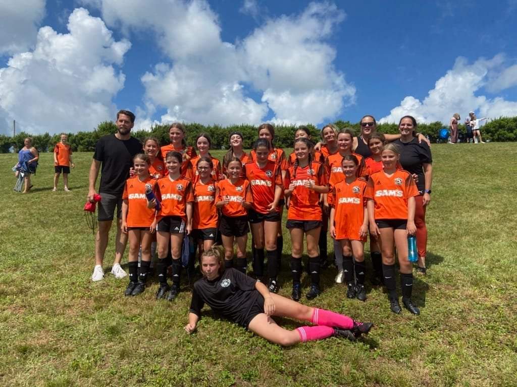 2023 CQ/RC Tournament Champs U13 RC United Girls Second Division