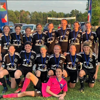 2023 Winsloe Tournament Champs U13 RC United Girls Premier