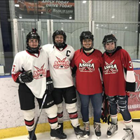 L-R - Alyssa Green, Madison Turley, Trinity King, Amber Johnson