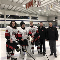 L-R - Keigan Hassat, Jake Shuya, Brandon Mack