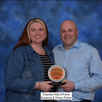 Coaches Hall of Fame - Suzanne and Trevor Fisher
