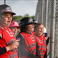 Bonivital Softball players showing support for their team!