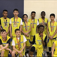 NCBC Thunder U13 Boys: Former Presidents Silver Medal