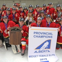 Midget Female Elite - Calgary Fire Red