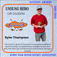 U15 Unsung Hero