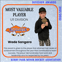 U11 Unsung Hero
