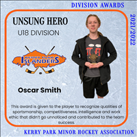 U18 Unsung Hero