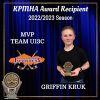 Team U13C MVP: Griffin Kruk