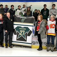 Clayton Feragen Banner Ceremony