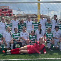 U15 Girls PSL with ball girls