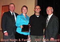 Boyd Nairn & Family 2007
