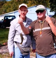 In 2007, two fishermen: One fish!