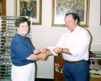 Donation to the Soup Kitchen by Bev McFarland (1990)